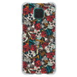 Capa tequila, rosa e caveira