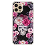 Capa caveira e rosas