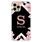 capa floral com nome