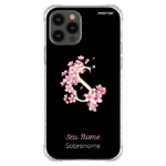 capa flores e letras