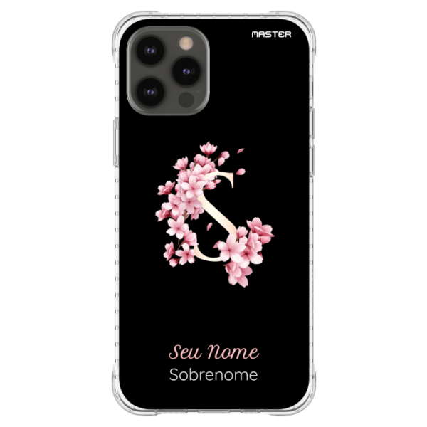 capa flores e letras